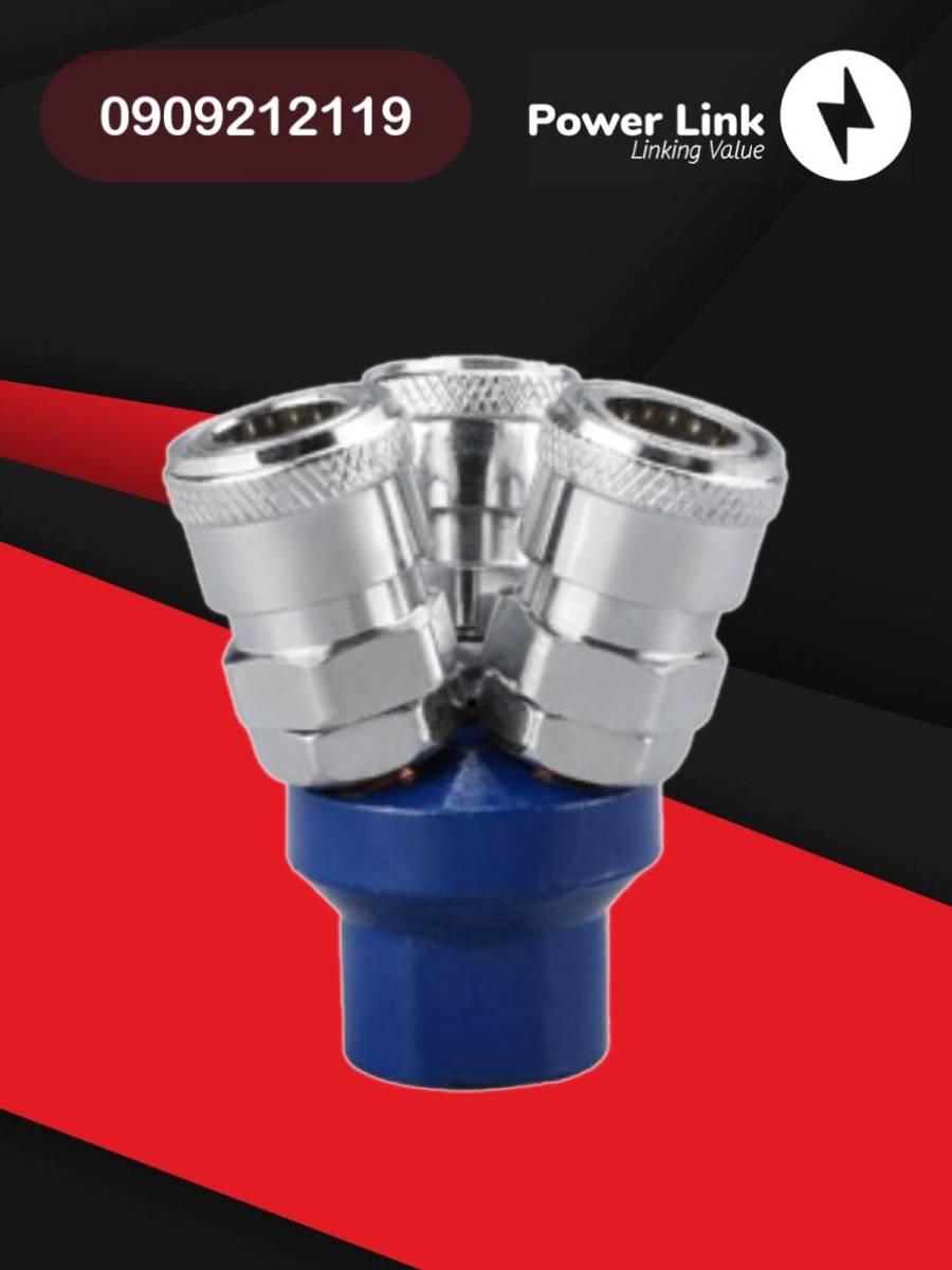 Bộ chia 3 khí nén NKC SMY-22SM