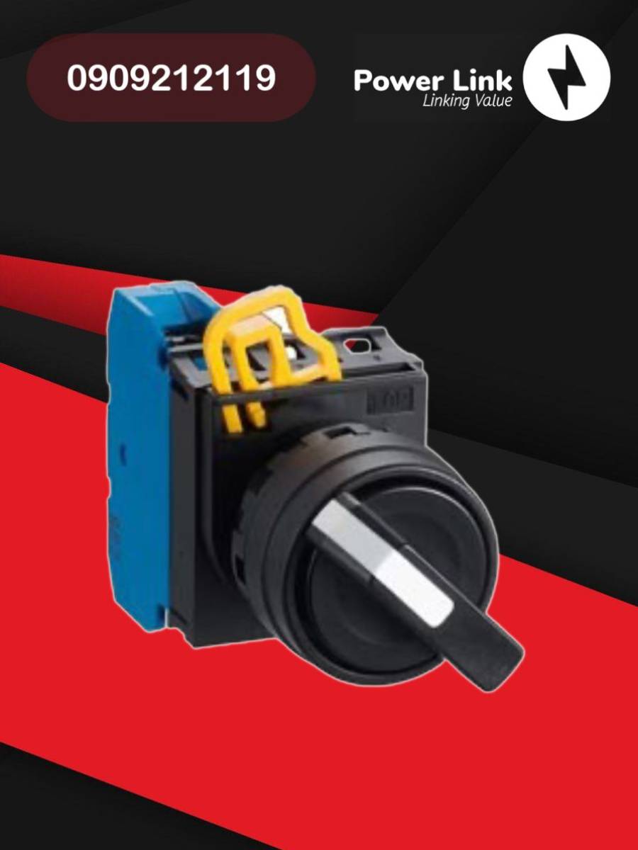 Bộ Công Tắc Xoay Idec 2 vị trí (YW1S-2E10 + YW-E10)
