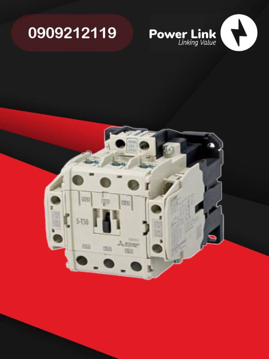 Công tắc tơ dạng khối  S-T100 AC200V 2A2B